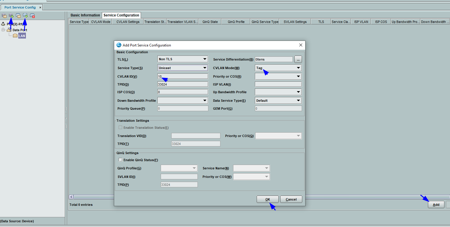 configurando srv