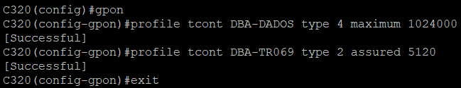 Criando DBA profile