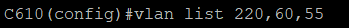 Criando vlans de serviço