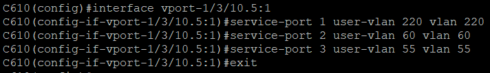 Criando service-port