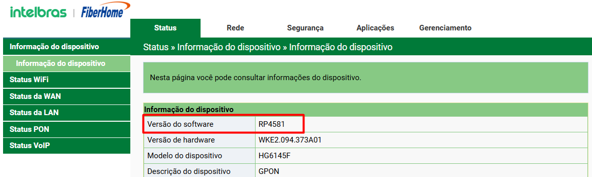 Verificando o sucesso