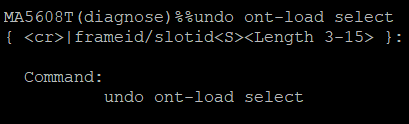 Removendo ONTs