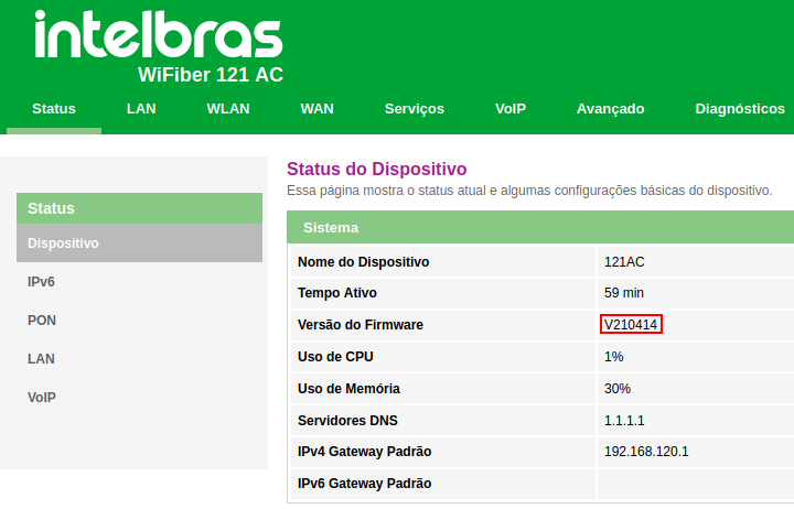 Verificando o sucesso